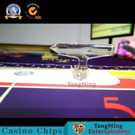 خرید کارت های پلاستیکی سفید نفوذپذیری بالا Shovel Texas Poker Club اختصاصی آرم تولید آنلاین