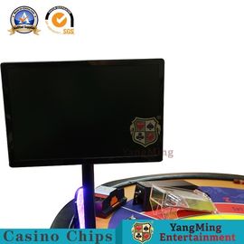 خرید مانیتور کامپیوتر LCD LCD Baccarat سیستمهای قمار اختصاصی لوگوی نمایشگر سیاه تولید آنلاین