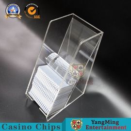 خرید 8 کارت عرشه کارت شفاف دارنده کارت فروش کارت پوکر درام آکریلیک کامل درام تولید آنلاین