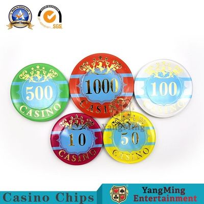 خرید مجموعه جعلی پلاستیکی ضد تقلب Texas Hold 'Em Hot Stamping تولید آنلاین