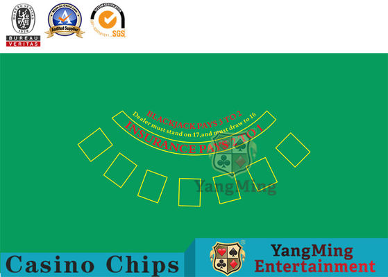 خرید طرح جدول میز کازینو Blackjack Texas Holdem Poker CMYK Color تولید آنلاین