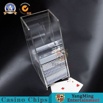 خرید کاملاً شفاف و کاملاً شفاف میز پوکر باکرات اکریلیک تولید آنلاین