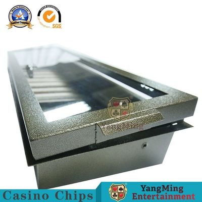 خرید سینی تراشه کازینو برنز آبکاری تک لایه با قفل تک تولید آنلاین