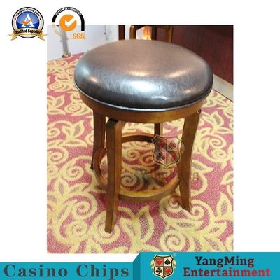 خرید Solid Wood Swivel Bar Oak Casino Gaming صندلی های چرمی PU تولید آنلاین