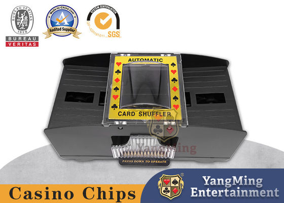 خرید باشگاه سرگرمی 2 مجموعه باتری پوکر یکبار مصرف کارت پخش هوشمند با Shuffling Card با باتری 5AA تولید آنلاین