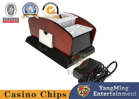 خرید چوبی رنگی 2 عرشه کارت بازی بازی دو منظوره بازی پوکر یونیورسال تولید آنلاین