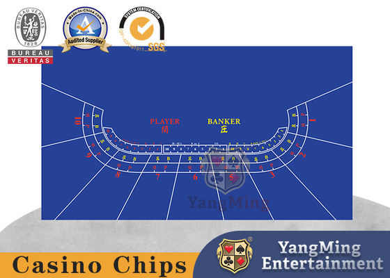 خرید چیدمان میز کازینو سرگرمی Baccarat 9 بازیکنان تولید آنلاین
