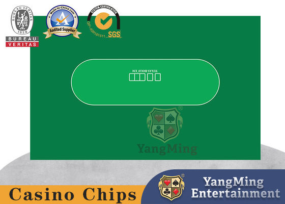 خرید چاپ بیضی بی کلام Esign Custom Texas Holdem Poker Felt Casino رومیزی تولید آنلاین