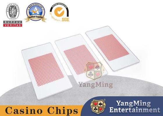 خرید تخته کارت پوکر بازی باکارات تگزاس اکریلیک مات نیمه نفوذ پذیر تولید آنلاین