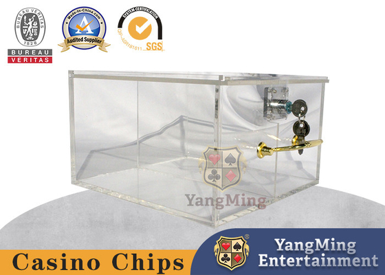 خرید سینی تراشه کازینو 2 شبکه ای شفاف اکریلیک قفل شونده قابل تنظیم قابل تنظیم تولید آنلاین
