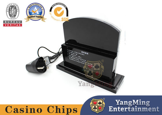 ABS Dragon Tiger Limit Sign and Poker Table Limited کارت قرمز کازینو بازی میز پوکر ال ای دی شرط بندی الکترونیکی