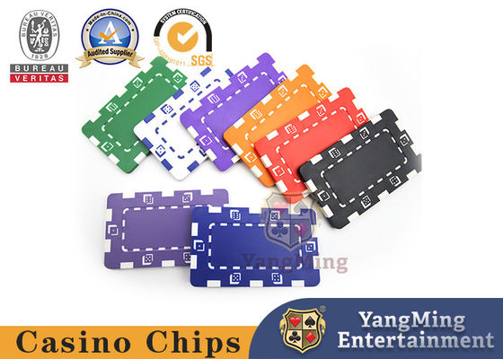 11.5g کاملاً جدید ABS کدهای پلاستیکی کد تکزاس باکارا کازینو پوکر تراشه های چند رنگی