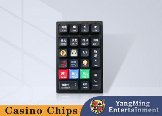 2.4G Hot Plug بی سیم بلوتوث کیبورد 5.0 حالت سه گانه قابل تنظیم ۲۱ کلید مکانیکی دیجیتال منی کیبورد