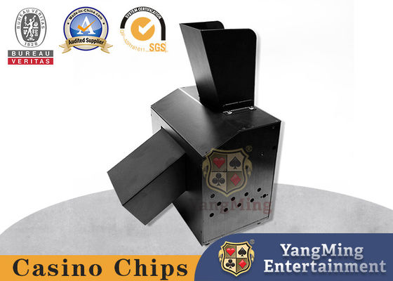 کازینو میز مخصوص پوکر Shredder، فلز سیاه کاملا اتوماتیک سرعت بالا Shredder