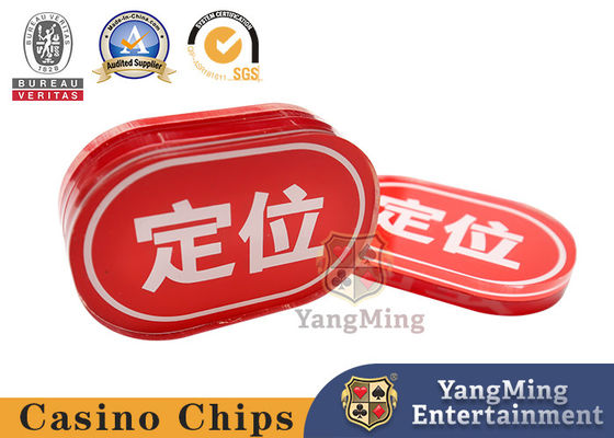 آکریلیک ضد آب اکریلیک Baccarat موقعیت برای بازی Bull Bullighting Card