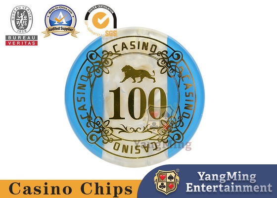 760 عدد بازی تگزاس Hold 'Em Core تراشه ضد تقلبی ارز آمریکایی ABS Clay Poker Fancy Chip Set کارخانه