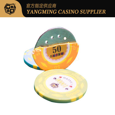 600 قطعه تگزاس Clay Patch Chip Set تگزاس کازینو بازی پوکر