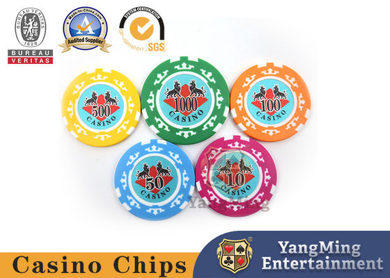 760PCS تراشه های پرینت شده لیزر ABS NFC کازینو