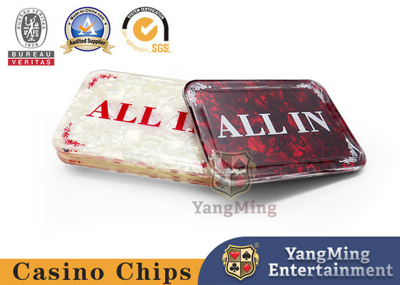 تگزاس پوکر Baccarat Blackjack Clay Iron ABS Brass Poker Chips Dealer Button Poker Card Gambling