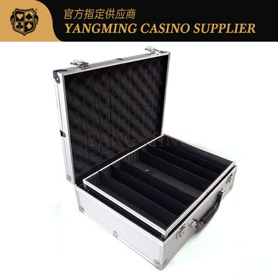 جعبه چیپس پوکر 300-760pcs حامل آلومینیوم آلومینیوم حامل قفل