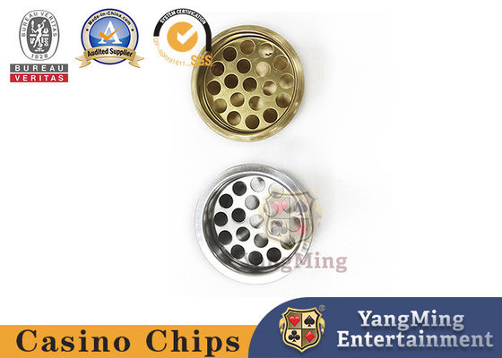 لوازم جانبی بازی 70g کازینو Texas Hold 'Em Table Drop Steel Drop در صفحه Ashtray برای دارندگان نوشیدنی میز پوکر