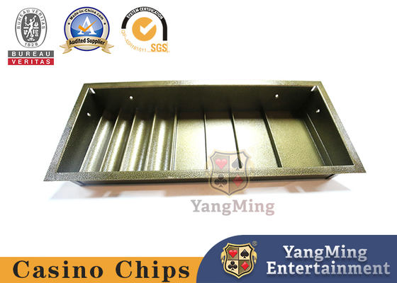 سینی محافظ قفل رنگی فلزی رنگ فلزی درج سینی جدول پوکر Float Poker