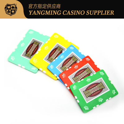 760 استیکر Clay Poker Chips Set 12g Texas Poker Table Game Chips برای بازی های کازینو