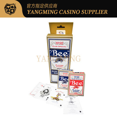 آرم سفارشی سازی کارت های بازی کازینو 310 گرم بسته اصلی Blackcore 92