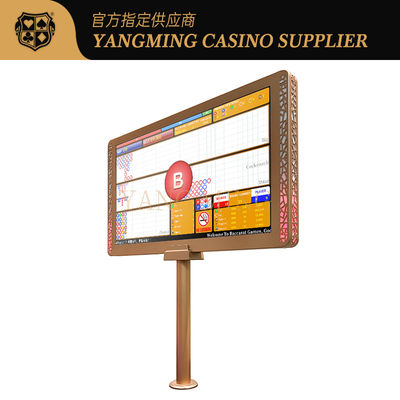 International Thick 27-inch Dual Sided Monitor With Lights For Casino Poker Games