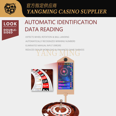High-Definition Roulette Display Screen Equipped with Camera for Precise Game Monitoring