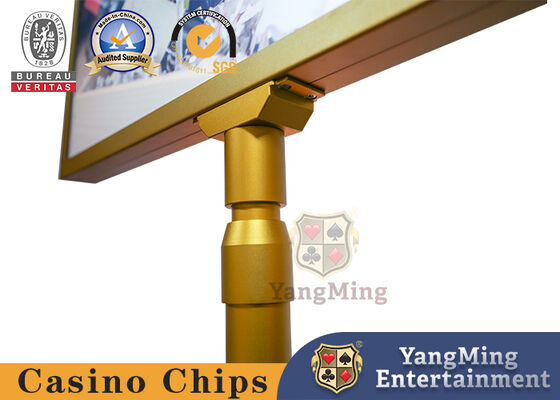 مایع کریستال رز طلای مایع - آبکاری شده 27 اینچی کازینو مانیتور رایانه ای دو طرفه قابل جمع شدن