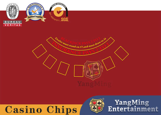 تگزاس هولدم پوکر بلک جک میز سیاه با کیفیت بالا ضد آب و ضد حریق رومیزی حرفه ای