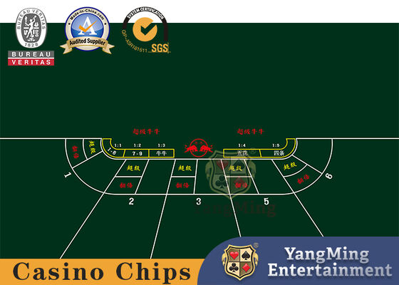 سبک جنوب شرقی آسیا مدیترانه ای سفارشی ساخته شده سوپرکاو پوکر میز بازی کارت ضد آب پارچه میز
