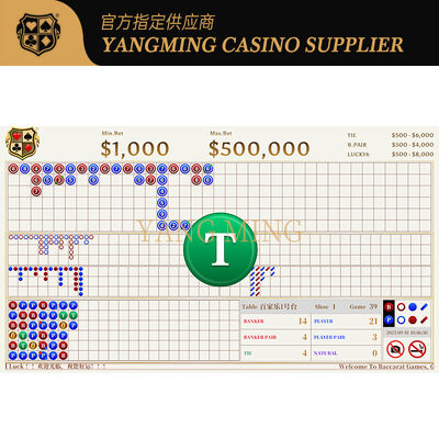 سیستم نمایش مسیر بزرگ باکارات سفارشی - ایده آل برای کاربردهای میز پوکر کازینو
