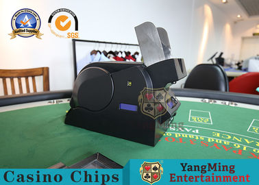 Shuffler کارت بازی هوشمند فلزی برقی کاملاً - اتوماتیک 45 * 24 * 35cm