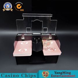 Light Weight Card Shuffle Machine Thickened Iron Plastic Transparent Cover