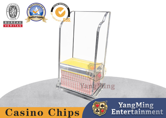جعبه کارت های اکریلیک باکارا تگزاس هولد ام کازینو 8 دک میز
